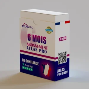 Boîte Atlas Pro 6 Mois – Abonnement IPTV officiel stable 2026 pour Smart TV, Android et Firestick